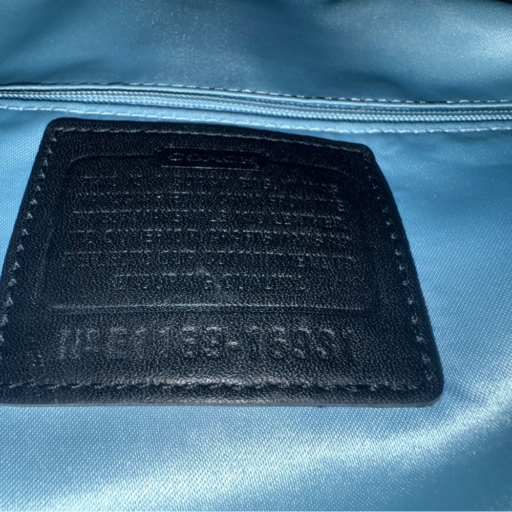 Coach Black Leather Shoulder Bag - Picture 8 of 12